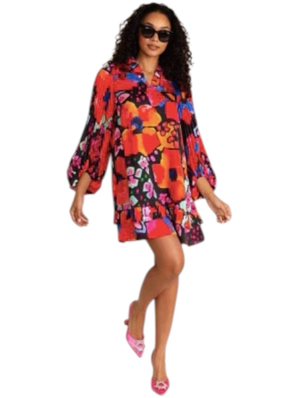 NWT Alden Adair Liza Mini Dress in Night Flower ($282 retail)